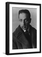 Rainer Maria Rilke (B/W Photo)-German photographer-Framed Giclee Print