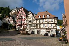 Europe, Germany, Bavaria, Half-Timbered House with Bay Window-Rainer Waldkirch-Photographic Print