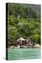 Rainforest and a Wooden Cabin of the 'Bagus Place-Andrey Zvoznikov-Stretched Canvas