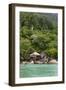 Rainforest and a Wooden Cabin of the 'Bagus Place-Andrey Zvoznikov-Framed Photographic Print