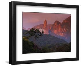 Rainforest and Mountains-Kevin Schafer-Framed Photographic Print