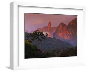 Rainforest and Mountains-Kevin Schafer-Framed Photographic Print