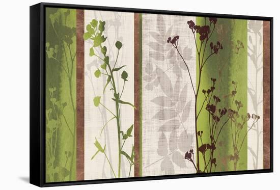 Rainforest Impressions 1-Bella Dos Santos-Framed Stretched Canvas