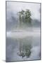 Rainforest Islands in Fog in Alaska-Paul Souders-Mounted Premium Photographic Print