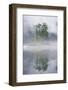 Rainforest Islands in Fog in Alaska-Paul Souders-Framed Photographic Print