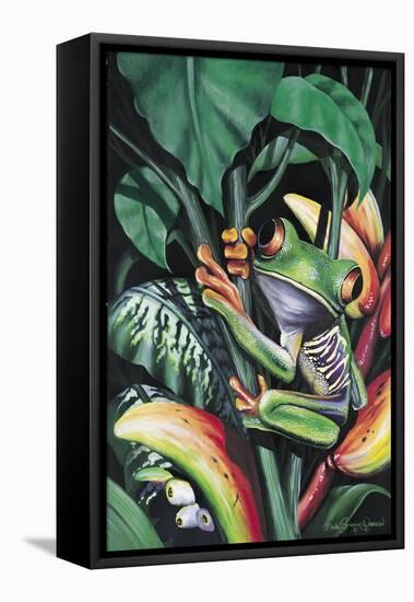 Rainforest Prince-Dann Spider-Framed Stretched Canvas