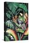 Rainforest Prince-Dann Spider-Stretched Canvas