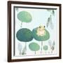 Rainforest Ribbit-The Font Diva-Framed Giclee Print