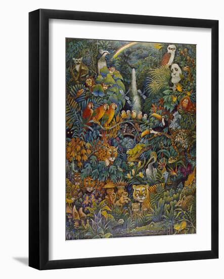 Rainforest-Bill Bell-Framed Giclee Print