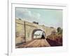 Rainhill Bridge, Plate 12 from Liverpool and Manchester Railway, Engraved by Henry Pyall-Thomas Talbot Bury-Framed Giclee Print