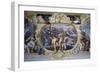 Rainier Grimaldi's Naval Battle Against Guy, Count of Flanders-Leon Battista Alberti-Framed Giclee Print