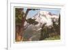 Rainier National Park, Washington-null-Framed Art Print