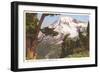 Rainier National Park, Washington-null-Framed Art Print