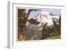 Rainier National Park, Washington-null-Framed Art Print