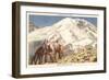 Rainier National Park, Washington-null-Framed Art Print