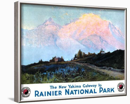 Rainier National Park-null-Framed Poster