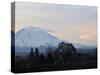 Rainier Sunrise-Ted S. Warren-Stretched Canvas