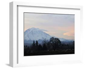 Rainier Sunrise-Ted S. Warren-Framed Photographic Print