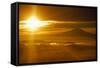 Rainier Sunset I-Brian Kidd-Framed Stretched Canvas