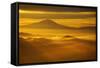 Rainier Sunset II-Brian Kidd-Framed Stretched Canvas