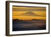 Rainier Sunset III-Brian Kidd-Framed Photographic Print