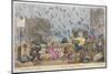 Raining Cats and Dogs, and Pitchforks-George Cruikshank-Mounted Photographic Print