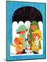 Raining Cats and Dogs - Jack & Jill-Jack Weaver-Mounted Premium Giclee Print