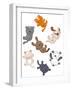 Raining Cats and Dogs-lenm-Framed Art Print