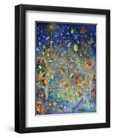 Raining Frogs and Fishes-Bill Bell-Framed Premium Giclee Print