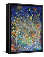 Raining Frogs and Fishes-Bill Bell-Framed Stretched Canvas