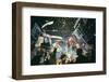Raining Gold Coins as Barry Goldwater Wins the Republican Nomination, San Francisco, CA, 1964-John Dominis-Framed Photographic Print