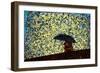 Raining-Andre Burian-Framed Giclee Print