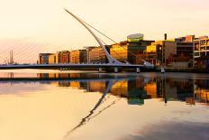 The Samuel Beckett Bridge on the River Liffey in Dublin, Ireland.-Rainprel-Photographic Print