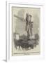 Rainsford Mill, Colchester, Struck by Lightning on Friday Night Week-null-Framed Giclee Print