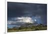 Rainstorm approaching Ndutu, Ngorongoro Conservation Area, Serengeti, Tanzania.-Sergio Pitamitz-Framed Photographic Print