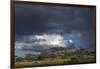 Rainstorm approaching Ndutu, Ngorongoro Conservation Area, Serengeti, Tanzania.-Sergio Pitamitz-Framed Photographic Print