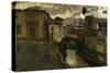 Rainstorm in Granada (Memories of Granada), 1881-Antonio Muñoz degrain-Stretched Canvas