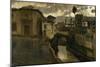 Rainstorm in Granada (Memories of Granada), 1881-Antonio Muñoz degrain-Mounted Giclee Print