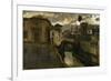 Rainstorm in Granada (Memories of Granada), 1881-Antonio Muñoz degrain-Framed Giclee Print