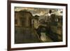 Rainstorm in Granada (Memories of Granada), 1881-Antonio Muñoz degrain-Framed Giclee Print