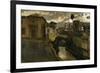 Rainstorm in Granada (Memories of Granada), 1881-Antonio Muñoz degrain-Framed Giclee Print