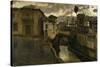 Rainstorm in Granada (Memories of Granada), 1881-Antonio Muñoz degrain-Stretched Canvas