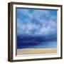 Rainstorm Off Holkham Beach-Derek Hare-Framed Giclee Print