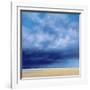 Rainstorm Off Holkham Beach-Derek Hare-Framed Giclee Print