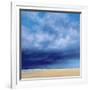 Rainstorm Off Holkham Beach-Derek Hare-Framed Giclee Print