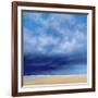 Rainstorm Off Holkham Beach-Derek Hare-Framed Giclee Print