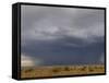 Rainstorm over the Arid Plains of the Four Corners Area, New Mexico-null-Framed Stretched Canvas