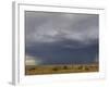 Rainstorm over the Arid Plains of the Four Corners Area, New Mexico-null-Framed Photographic Print