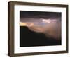 Rainstorm over the Grand Canyon at Sunset, Grand Canyon NP, Arizona-Greg Probst-Framed Photographic Print