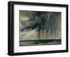 Rainstorm over the Sea, C.1824-28 (Oil on Paper Laid on Canvas)-John Constable-Framed Premium Giclee Print